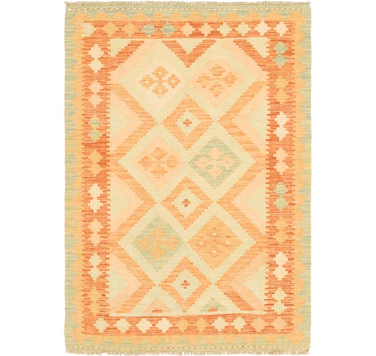 3' 2 x 4' 9 Kilim Waziri Rug