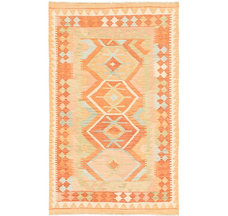 3' 3 x 5' 2 Kilim Waziri Rug
