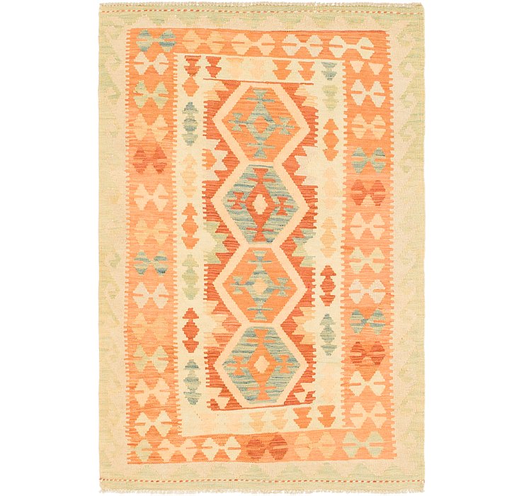 3' 4 x 5' 2 Kilim Waziri Rug