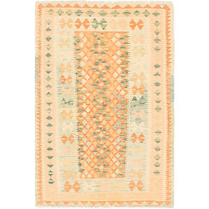 3' 2 x 4' 9 Kilim Waziri Rug