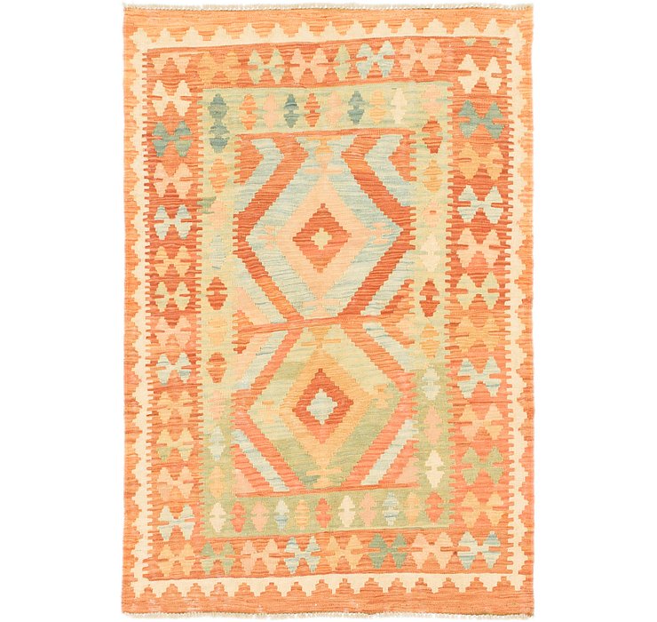 3' 2 x 5' Kilim Waziri Rug
