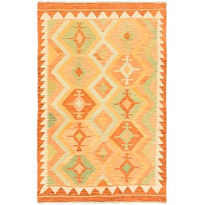 3' x 4' 10 Kilim Waziri Rug