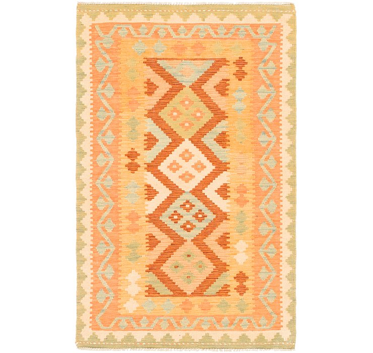 90cm x 152cm Kilim Waziri Rug