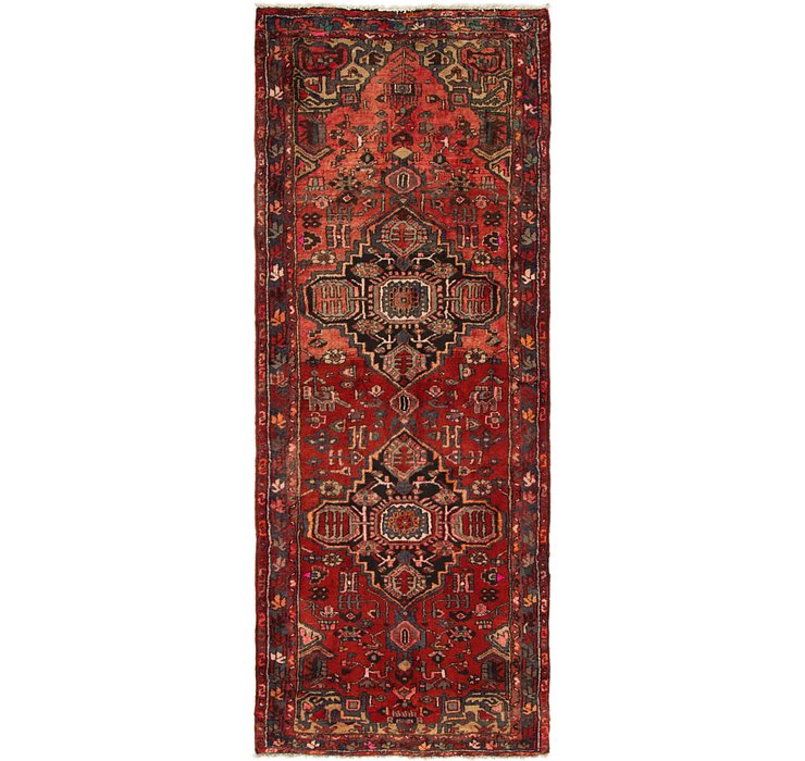 3' 8 x 9' 5 Hamedan Persian Runner ...