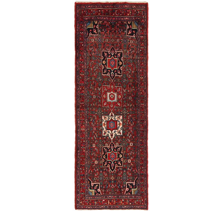 3' 3 x 9' 2 Gharajeh Persian Runner...