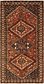 HandKnotted 5' x 9' 10 Hamedan Persian Runner Rug thumbnail image 1