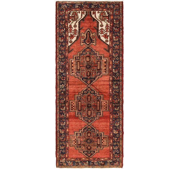 3' 6 x 8' 10 Hamedan Persian Runner ...