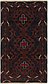 3' 6 x 6' 4 Balouch Persian Rug thumbnail image 1