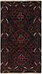 3' 6 x 6' 4 Balouch Persian Rug thumbnail