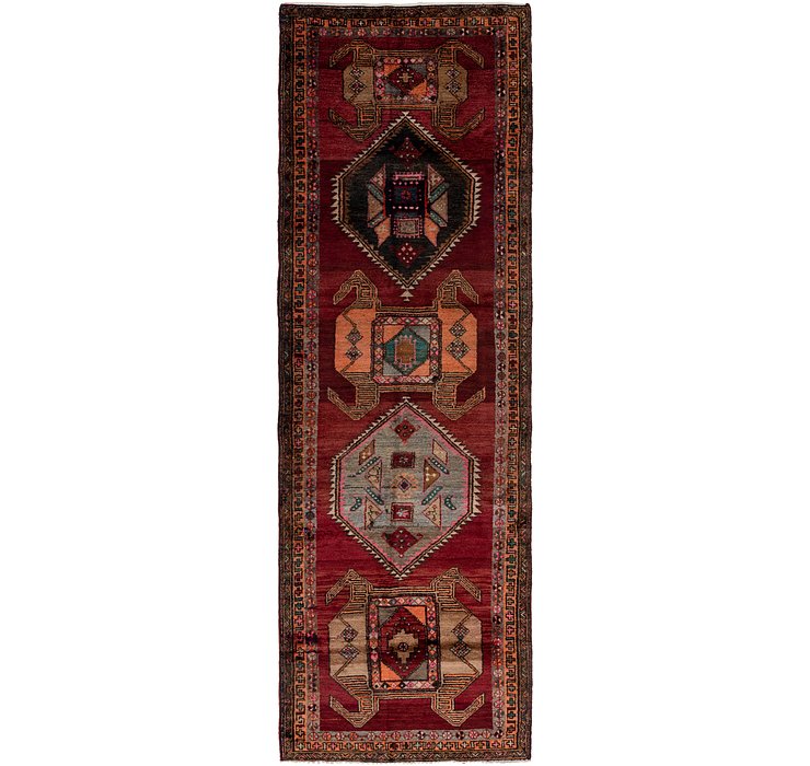 4' x 13' 3 Meshkin Persian Runner ...
