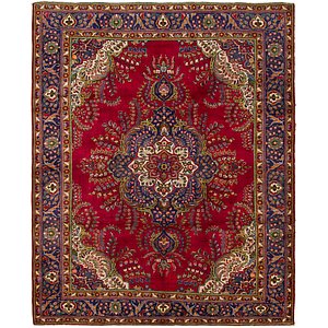 9' 10 x 12' 4 Tabriz Persian Rug