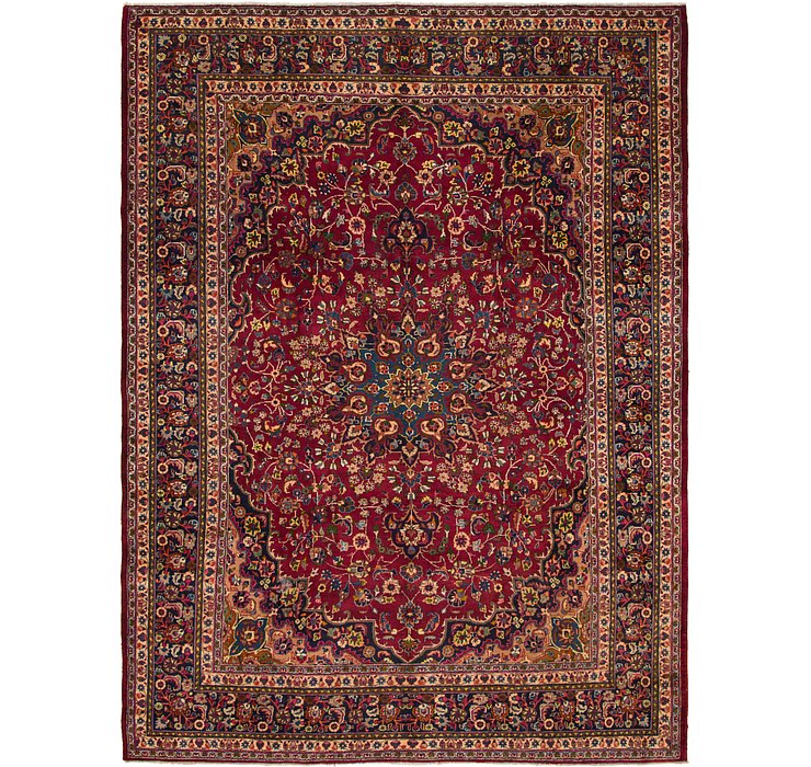 9' 9 x 12' 10 Mashad Persian Rug