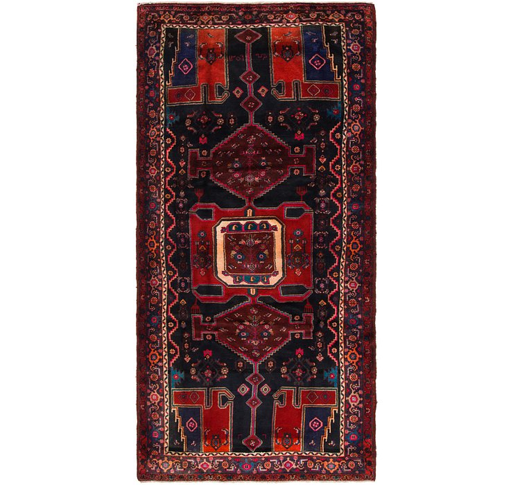 4' 7 x 9' 5 Zanjan Persian Runner Rug