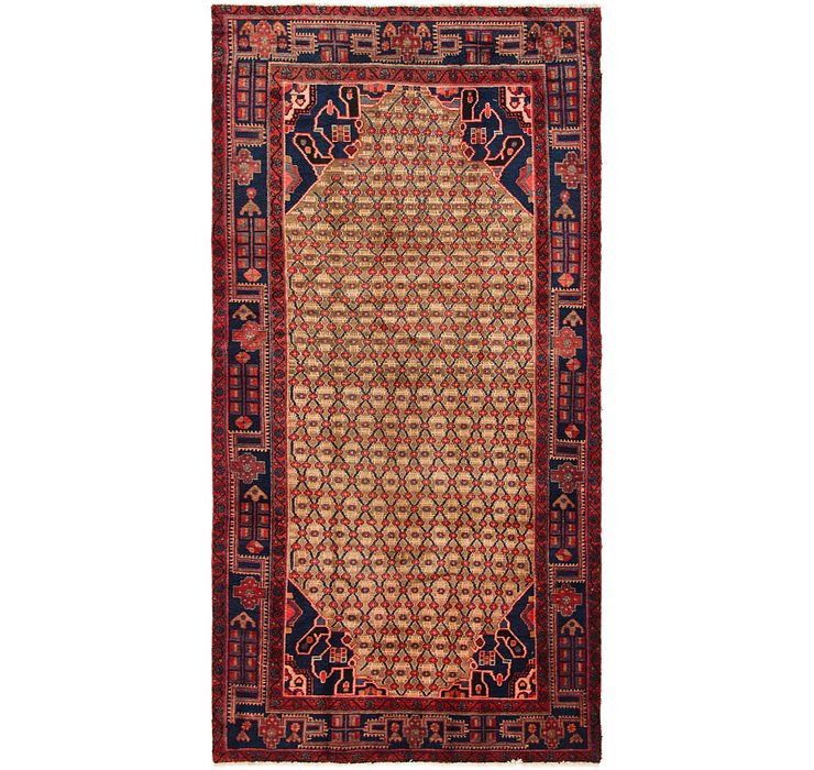 4' 6 x 9' 2 Koliaei Persian Runner ...