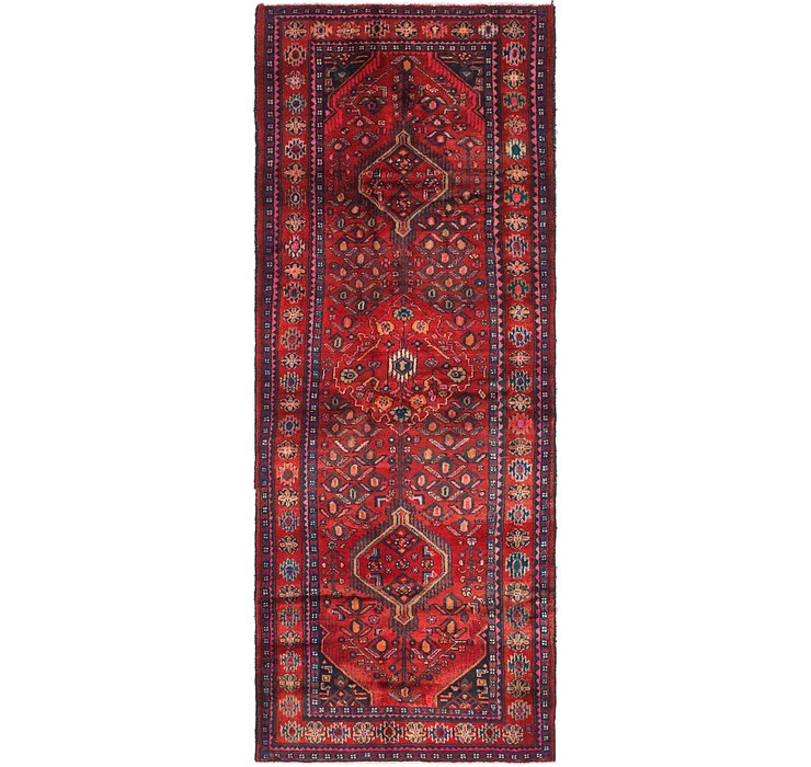 4' 2 x 11' 2 Hamedan Persian Runner ...