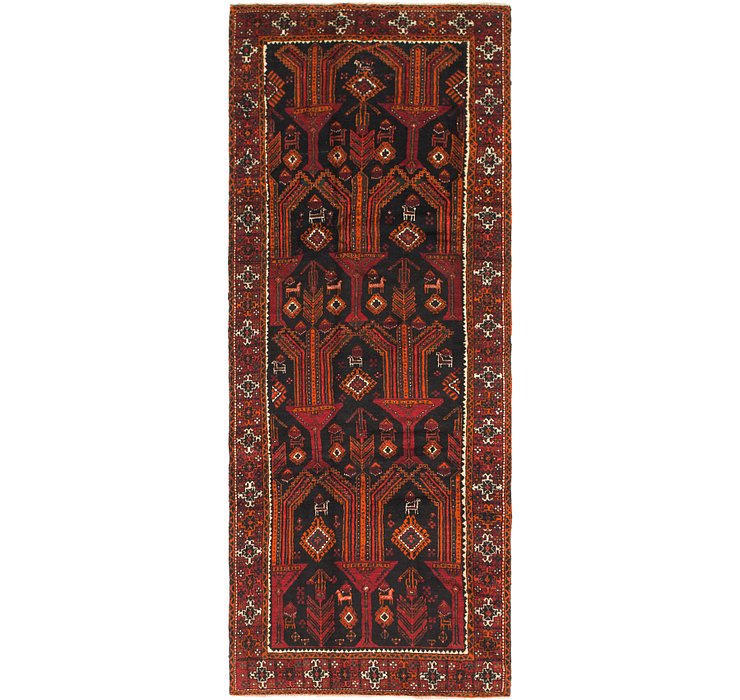 3' 10 x 9' 6 Balouch Persian Runner ...