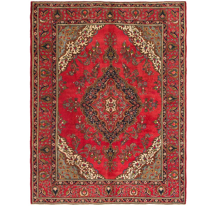 9' 9 x 12' 6 Tabriz Persian Rug