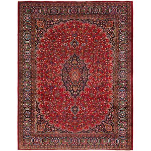 9' 6 x 12' 5 Mashad Persian Rug