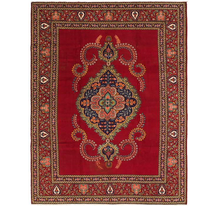 9' 4 x 12' 10 Tabriz Persian Rug