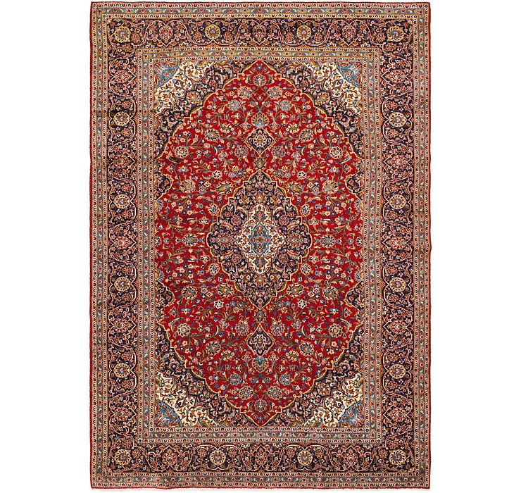 9' 10 x 14' 7 Mashad Persian Rug