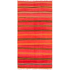 5' 3 x 10' 6 Moroccan Runner Rug