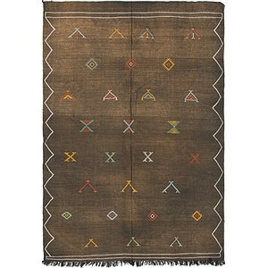 Unique Loom 6' 3 x 9' 7 Moroccan Oriental Rug