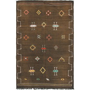 Unique Loom 6' x 9' 5 Moroccan Oriental Rug