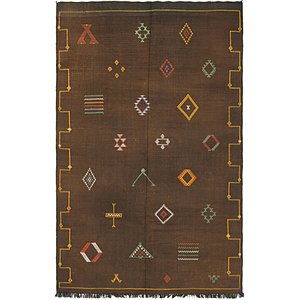 Unique Loom 5' 9 x 9' 2 Moroccan Oriental Rug