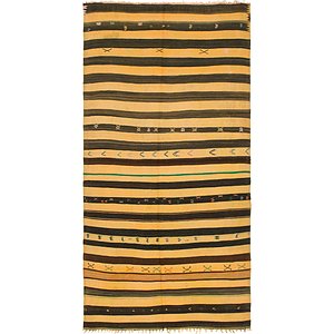 5' 5 x 11' 8 Moroccan Runner Rug