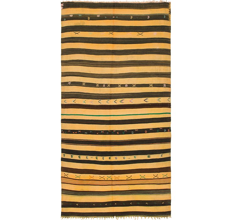 5' 5 x 11' 8 Moroccan Runner Rug