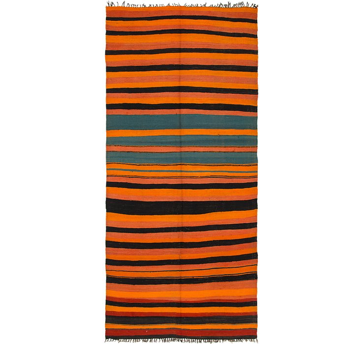 5' 3 x 12' 2 Moroccan Runner Rug