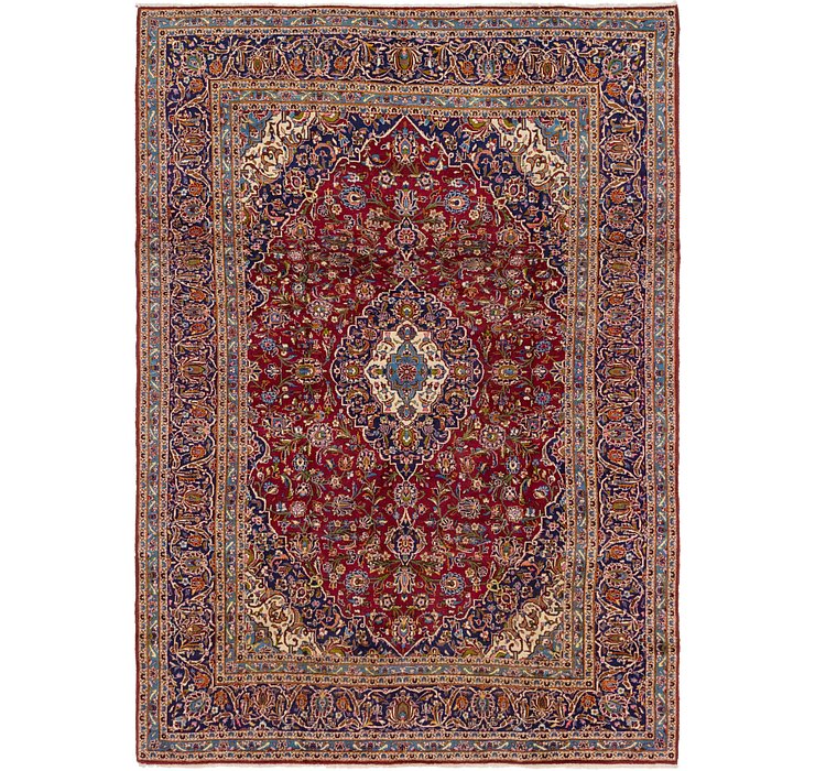 8' 4 x 11' 9 Kashan Persian Rug