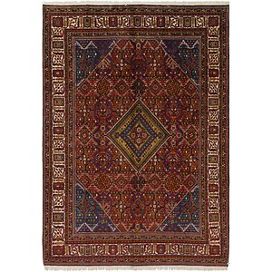 7' 7 x 11' Joshaghan Persian Rug