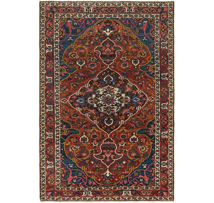 4' 7 x 6' 10 Bakhtiar Persian Rug