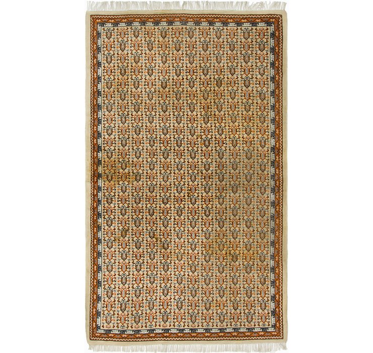 4' 10 x 8' 2 Moroccan Oriental Rug