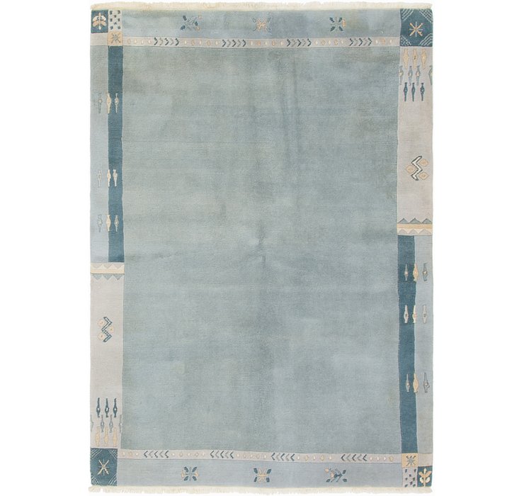 HandKnotted 5' 9 x 8' Nepal Rug