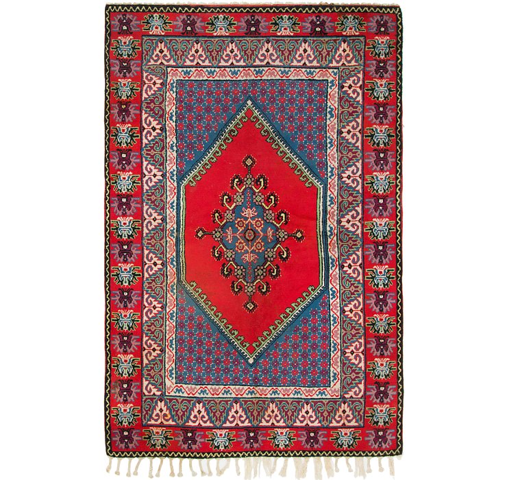 5' 2 x 8' 2 Moroccan Rug