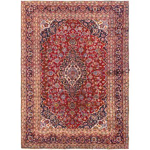 7' 8 x 10' Kashan Persian Rug