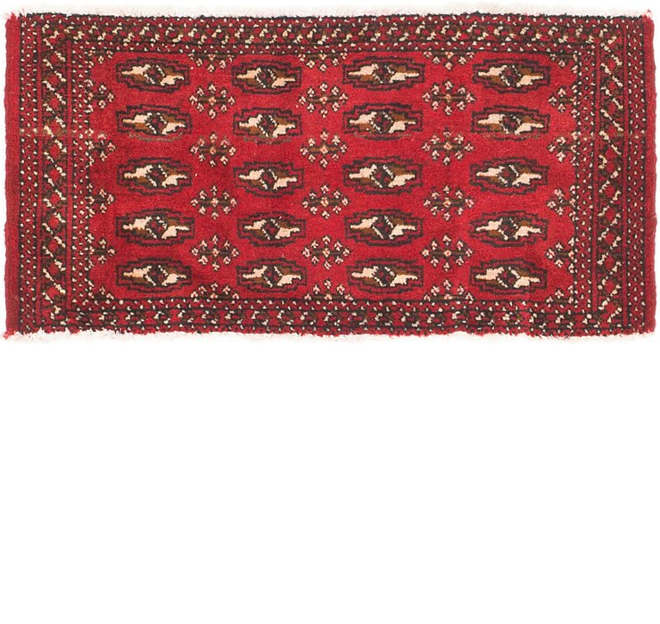 1' 7 x 3' 5 Torkaman Persian Rug