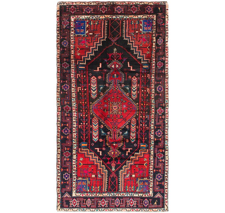 4' 9 x 9' 4 Tuiserkan Persian Runne...