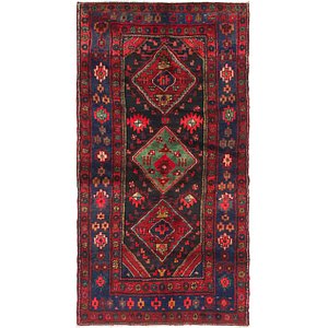 3' 9 x 7' 4 Zanjan Persian Runner Rug