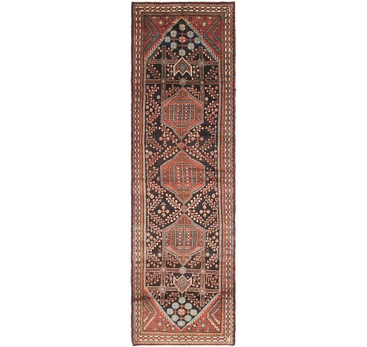 3' 6 x 12' Hamedan Persian Runner ...