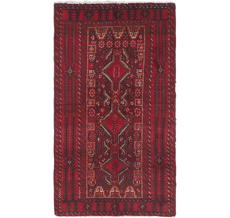 3' 5 x 6' 3 Ferdos Persian Rug