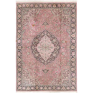 6' x 9' 2 Kashmir Oriental Rug