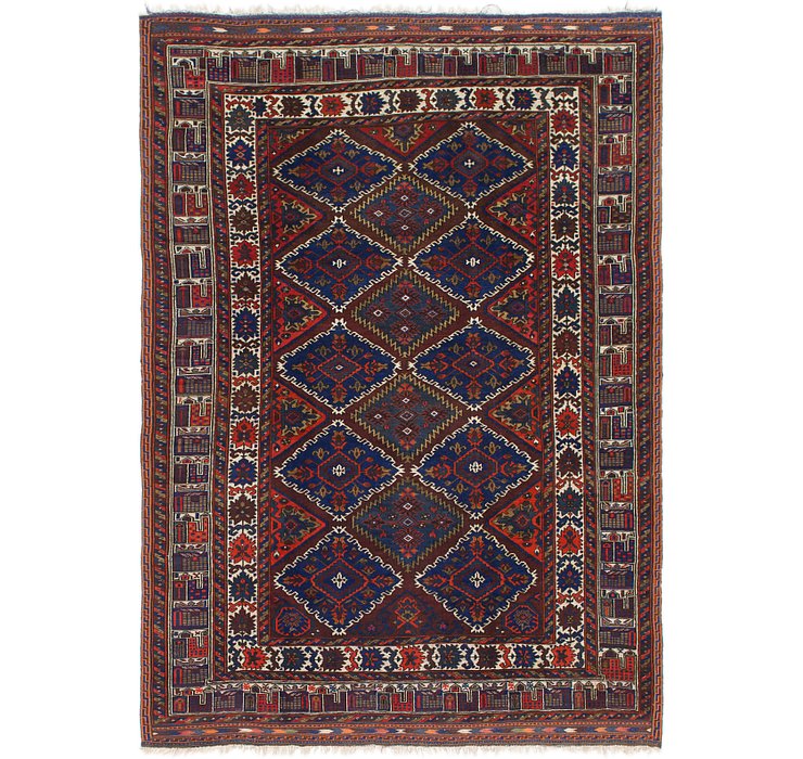 6' 5 x 9' 2 Sumak Oriental Rug