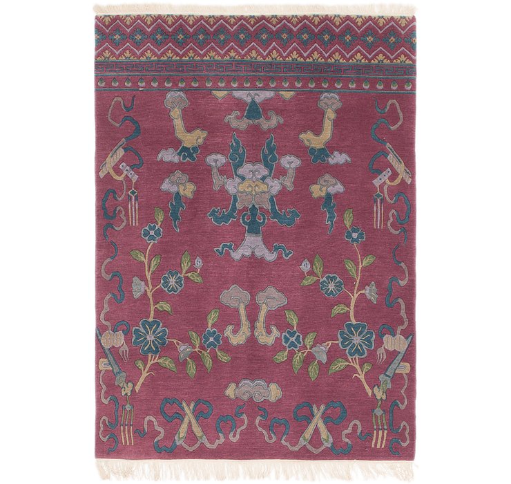 HandKnotted 4' 2 x 6' Nepal Rug