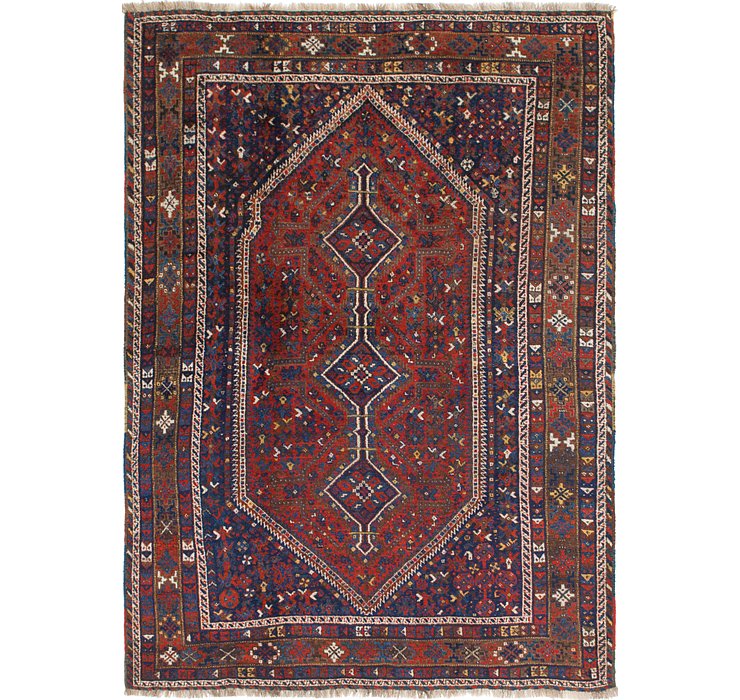 7' 3 x 10' 4 Shiraz Persian Rug