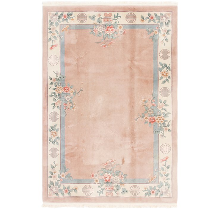 6' 6 x 9' 8 Antique Finish Rug