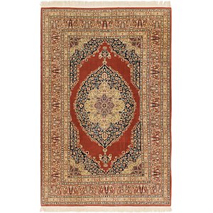 6' 6 x 10' Tabriz Oriental Rug