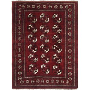 7' 4 x 10' Afghan Ersari Oriental ...
